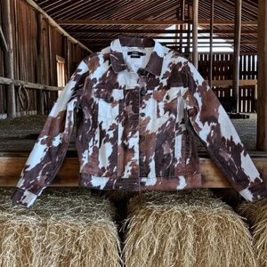 L&B Brown and White Jacket